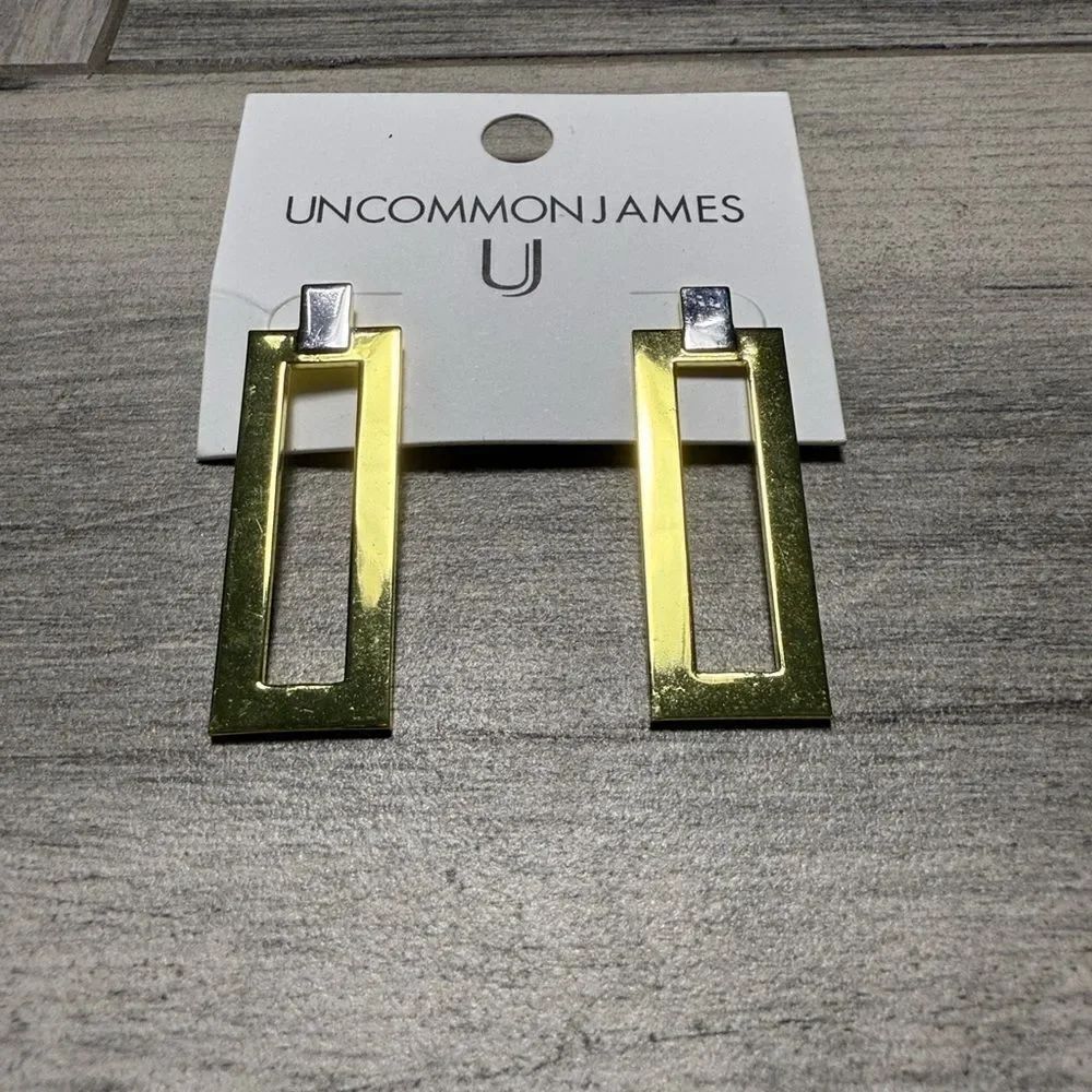 Uncommon James Gold Geometric Earrings